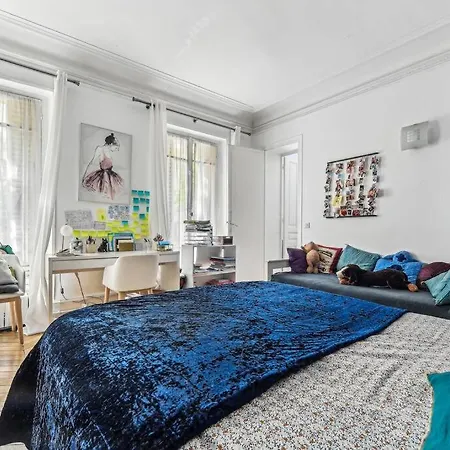 Daire Elegant Duplex 16eme 4 Chambres, Charme Parisien Paris