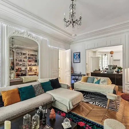 Elegant Duplex 16eme 4 Chambres, Charme Parisien *